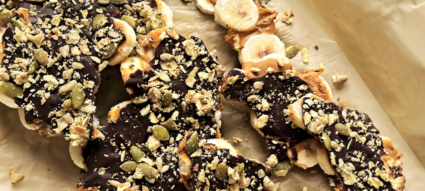 Frozen Banana Bark