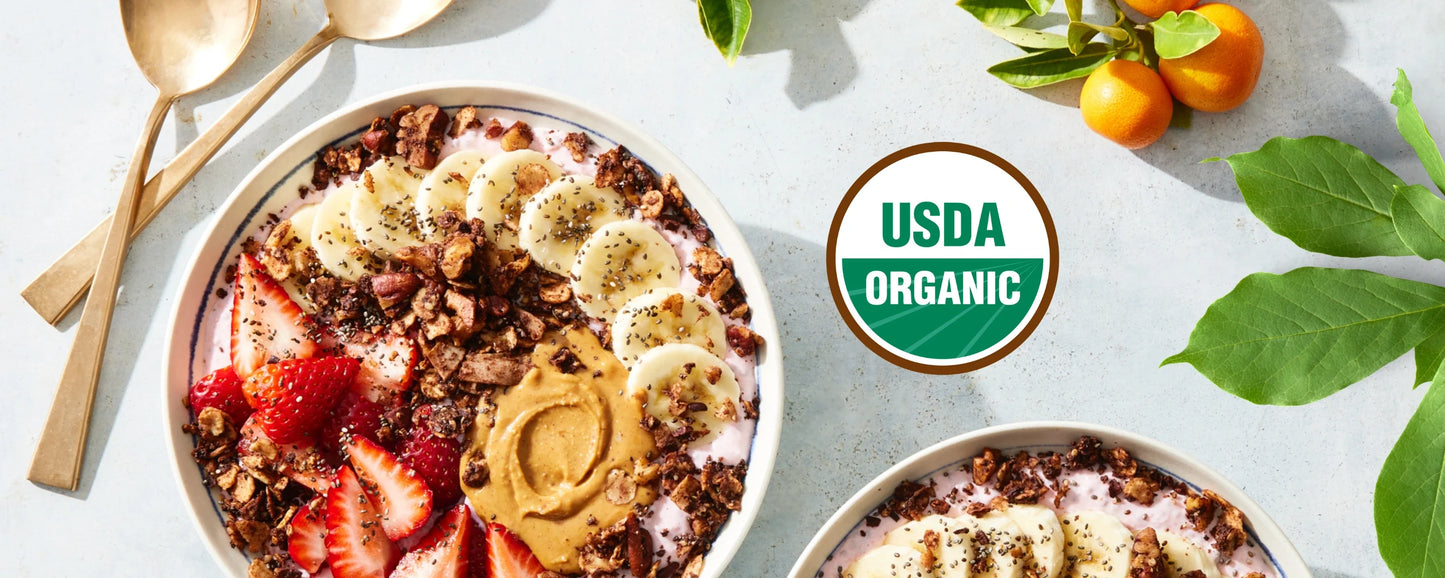 Struesli Granola Redefined is USDA Certified Organic