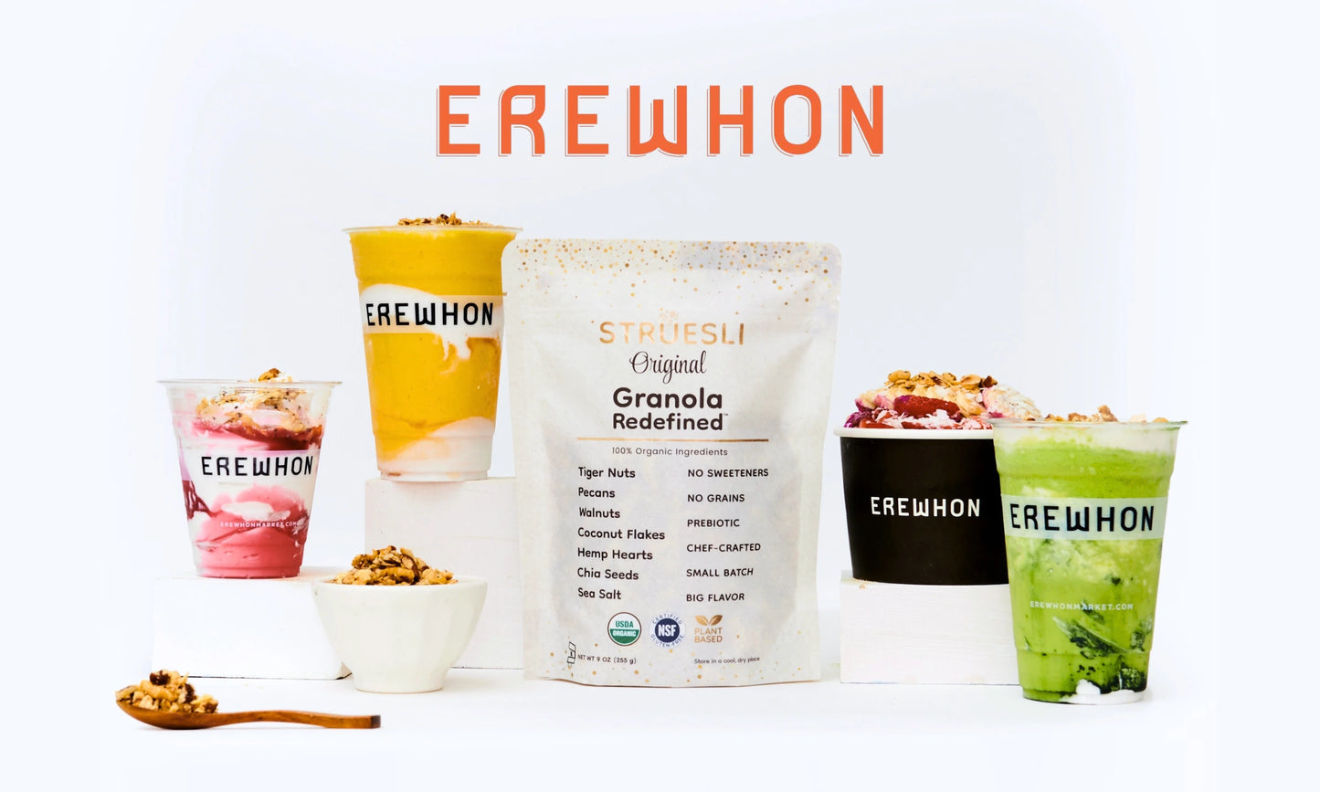 Erewhon 2025 Tonic Bar Partnership With Struesli Granola Redefined