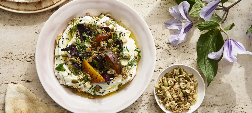 Labneh And Herby Beets