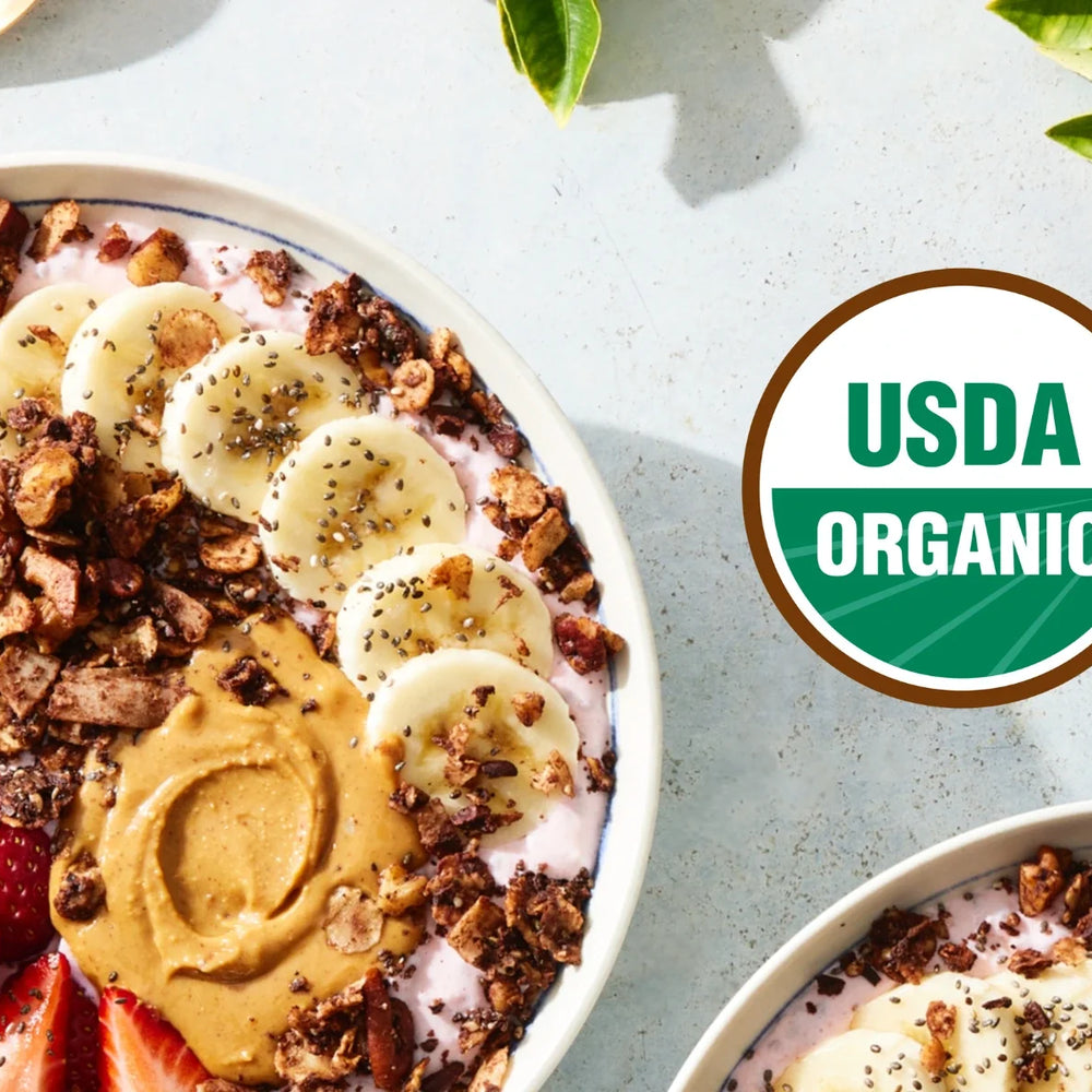 Struesli Granola Redefined is USDA Certified Organic