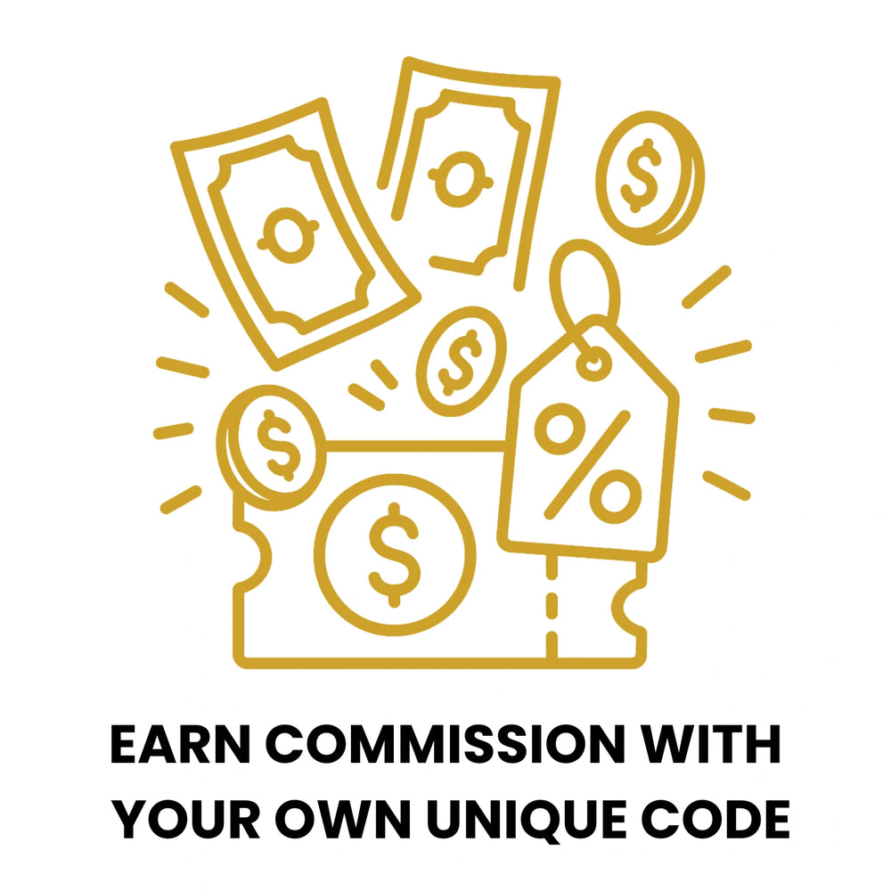 Earn Commission With Your Own Unique Code
