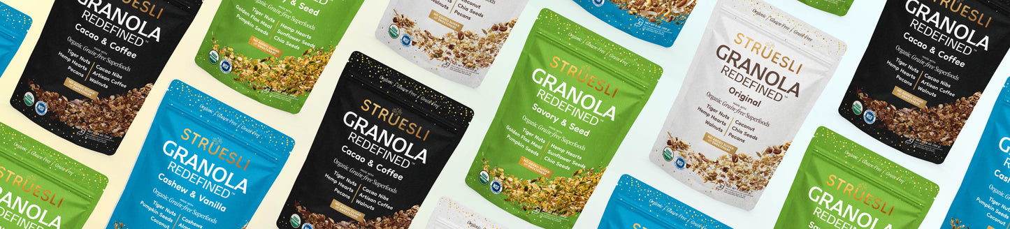Struesli Granola Redefined Product Lineup