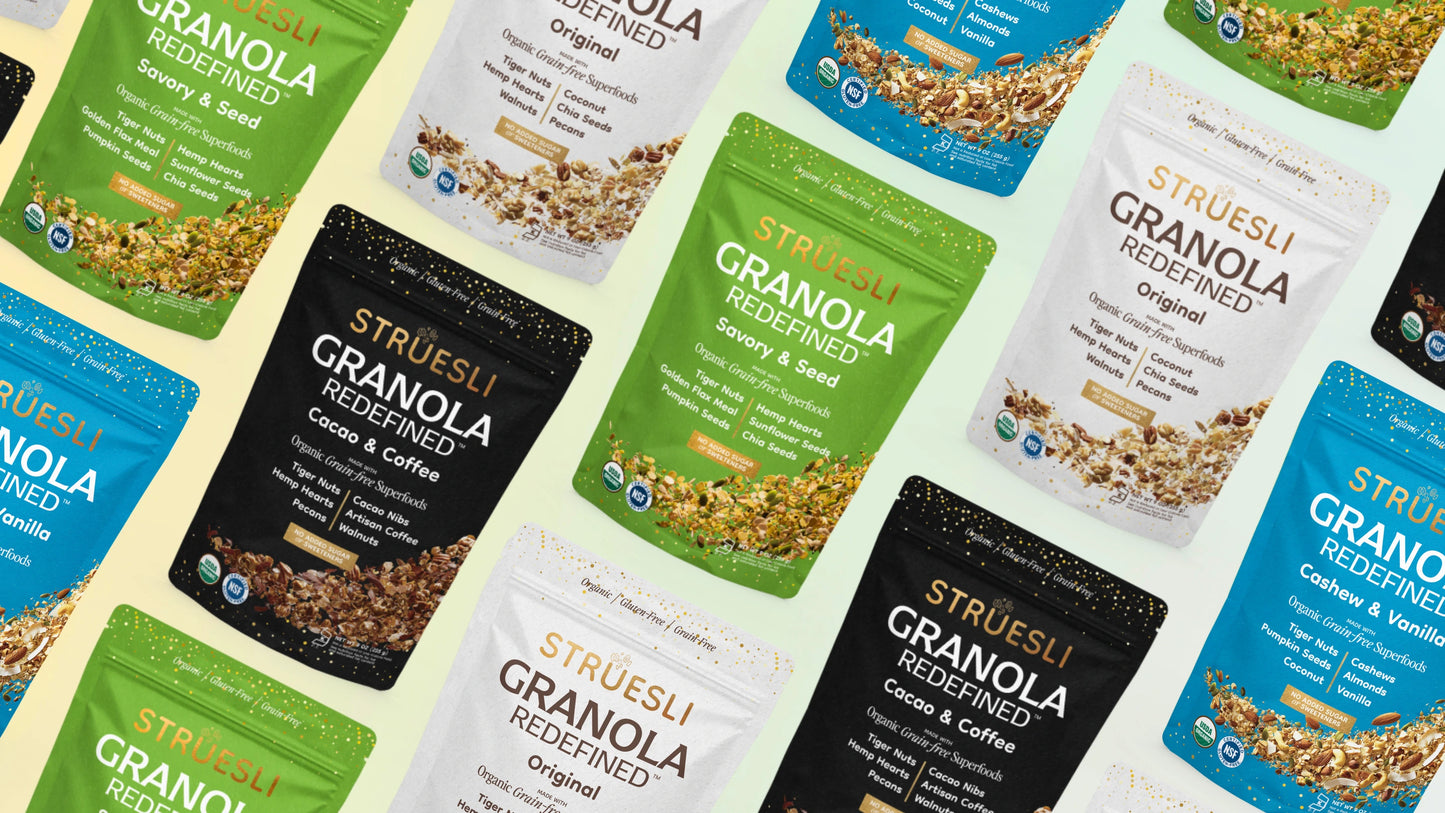 Struesli Granola Redefined Product Lineup