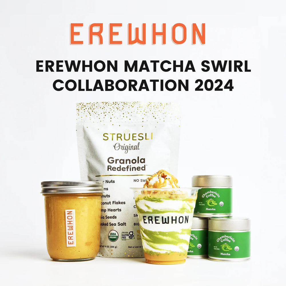 Erewhon Matcha Swirl Collaboration Featuring Struesli Granola Redefined