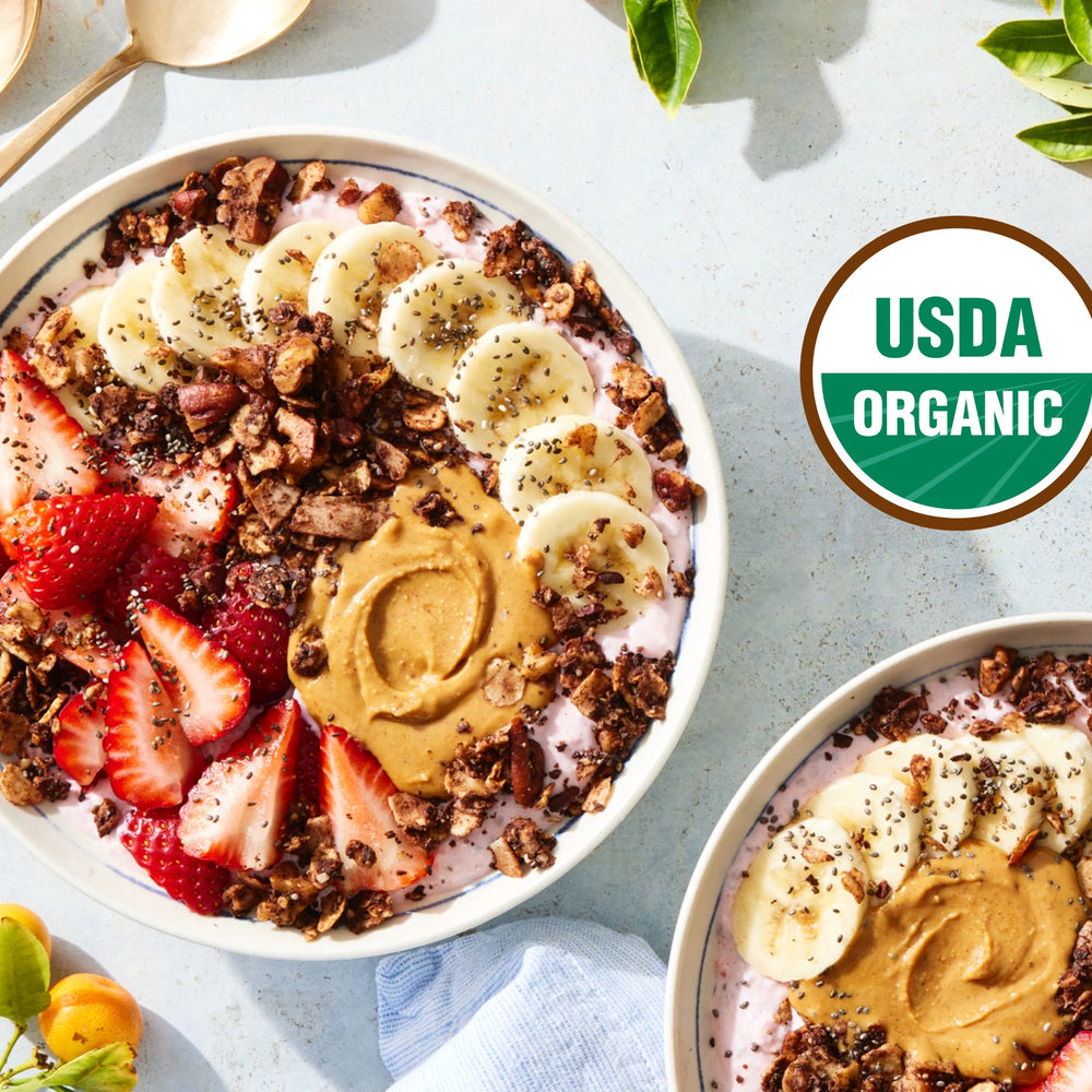 All products by Struesli Granola Redefined are USDA Organic Certified